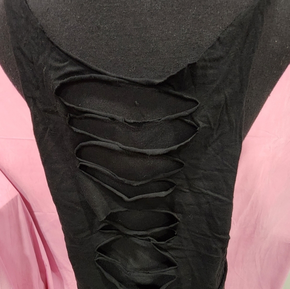 Type O negative cut out distressed tank goth punk 90s alt size med - Picture 5 of 9